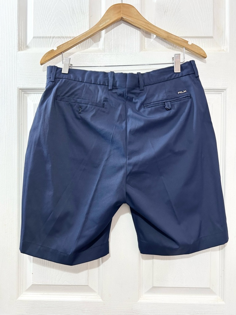 RLX Ralph Lauren Classic Fit Golf Shorts Men’s 32 Waist. 9 Inch Inseam Navy - Picture 2 of 9